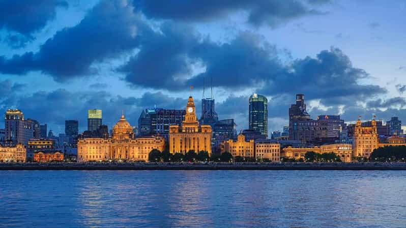 Szanghaj: Fotowycieczka o zachodzie słońca z widokiem na panoramę Bund i Pudong