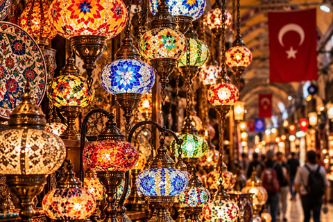 Istanbul: 5-in-1 Hagia Sophia Topkapi Cistern & Grand Bazaar Small Group Tour English