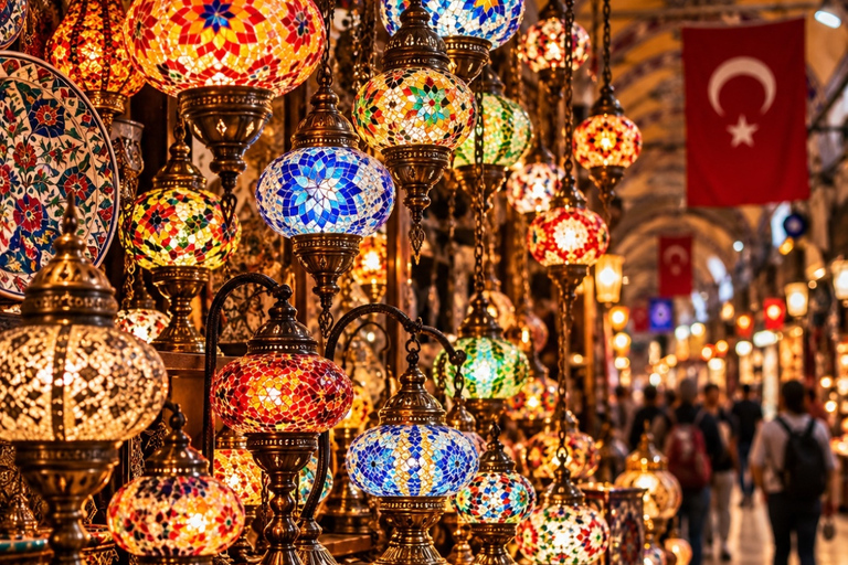 Istanbul: 5-in-1 Hagia Sophia Topkapi Cistern & Grand Bazaar Small Group Tour English