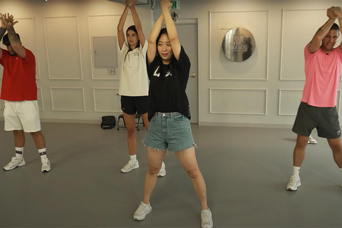 Coreia: Aula particular de dança K-Pop com gravação de vídeo