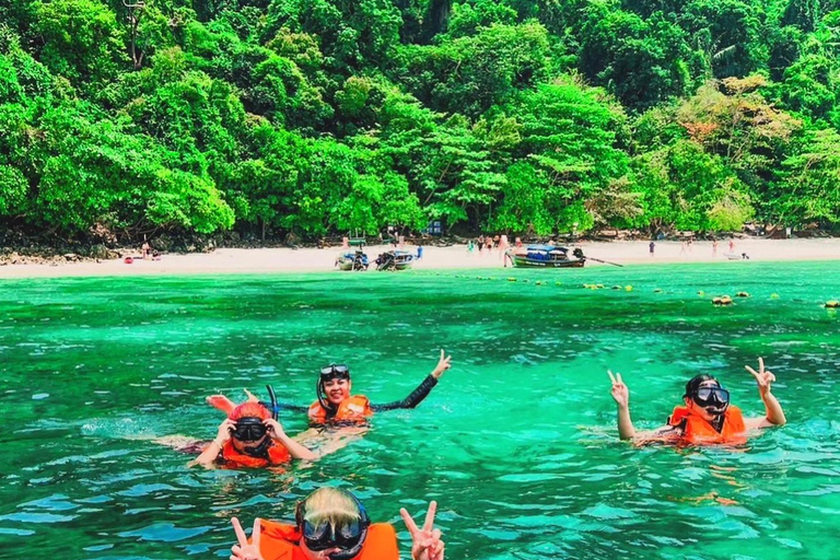 Ko Lanta: Viagem de 1 dia com snorkel para Phi Phi e Ilhas de Bambu