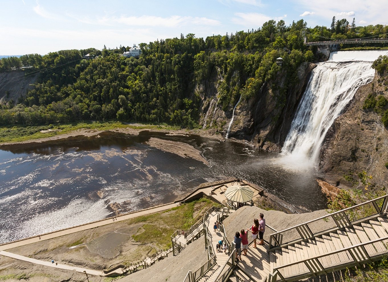 Quebec City: Montmorency Falls med svævebanetur