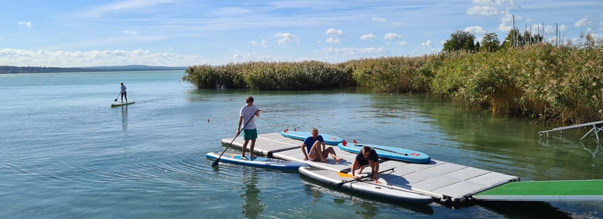 Tour du lac Balaton en SUP (3 heures) - autoguidé