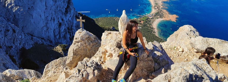 Olbia : trekking avec escalade à Tavolara