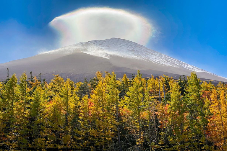 Tour zur fünften Station des Fuji und zum ThermalbadFuji-Ausflug ab Tokyo Station, Abfahrt um 7:30 Uhr