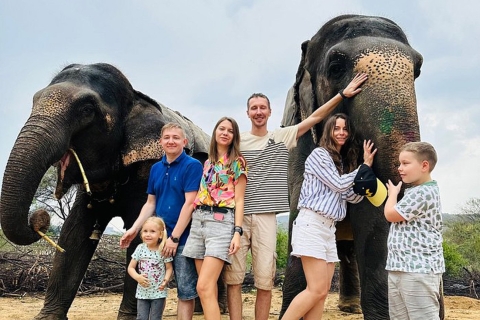 Jaipur: Entrada al Santuario de Elefantes con traslados