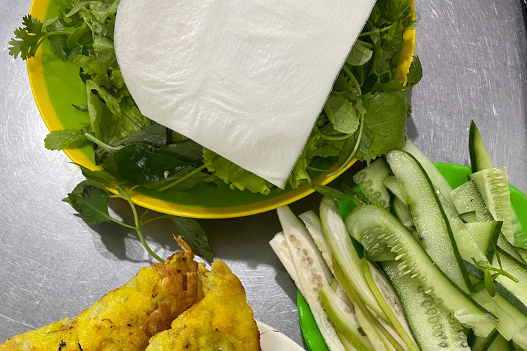 Da Nang: tour gastronomico dello street food vegano e vegetariano in scooterDa Nang: tour gastronomico vegano e vegetariano in scooter