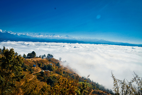 Randonnée des temples : Nagarkot à ChanguRandonnée au lever du soleil et au temple : Nagarkot à Changu (9 personnes)