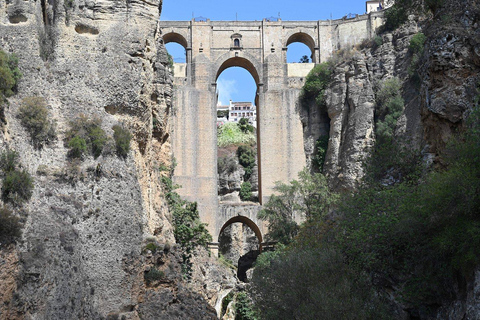 De Málaga: Viagem de 1 dia a Ronda e Setenil de la Bodegas de ônibus