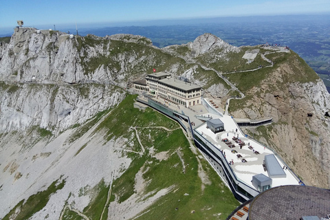 Pilatus: Summit Hike supported by Train and Gondola