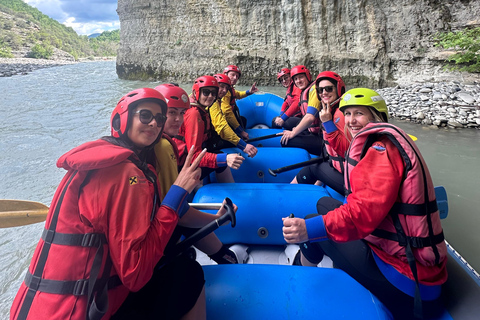 From Tirana: Osumi Canyons Rafting Day-Trip with Lunch