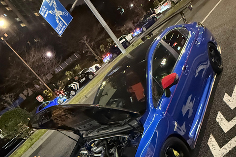 Tokyo Night Run – EVO WRX SKYLINE Daikoku Experience Midnight highway speed run + Hotel Pickup