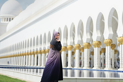 Sessão de fotos profissional na Mesquita Sheikh ZayedPremium (20 fotos)