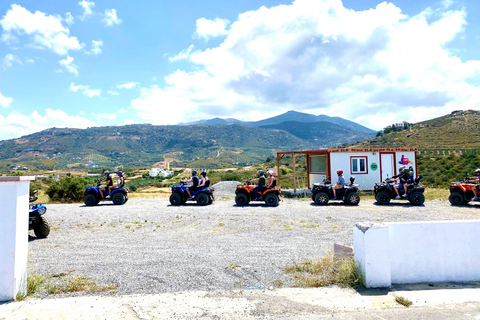 Creta: Safari in quad con esplorazione della città fantasma