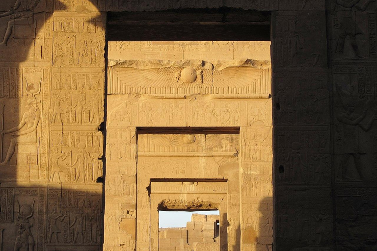 Day Tour visit Edfu Kom Ombo temples from Luxor
