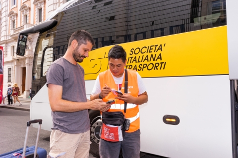 Rom: Shuttle-Bus-Transfer zum/vom Flughafen FiumicinoRom nach Fiumicino Flughafen (FCO)