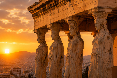 Top-rated Last Access Acropolis & Parthenon Sunset Tour Sunset Tour with Admission Ticket - Spanish