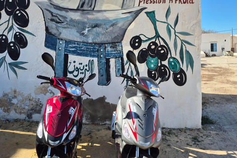 Best of Djerba by Scooter: Let's Ride, Let's Explore, Let's Have Fun! Complimentary Brik Best of Djerba by Scooter: We Ride, We Explore, We Love It!