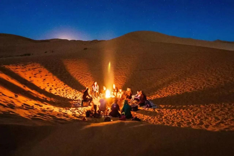 Vanuit Djerba: overnachting, zonsopgang en nacht in een tent in de woestijnVanuit Djerba: zonsondergang, zonsopgang en een nacht in een tent in de woestijn