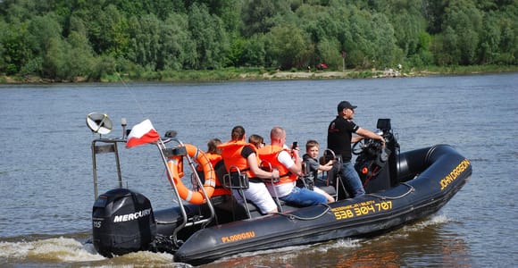 Warschau: Adrenalin-Tour auf der Weichsel (Wisła)