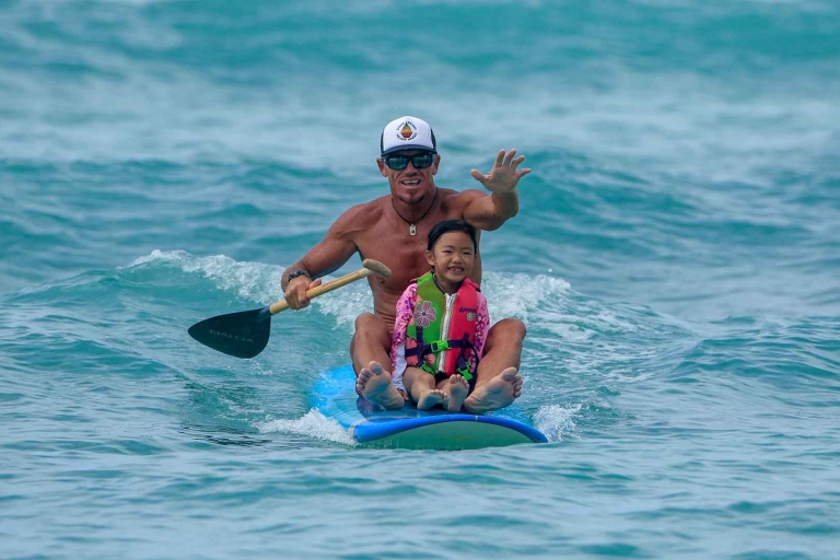Leçon de surf privée sur la plage de Waikiki