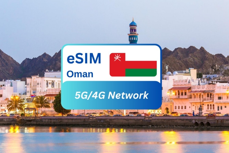 Plan taryfowy Oman Premium eSIM dla podróżnych10 GB/30 dni