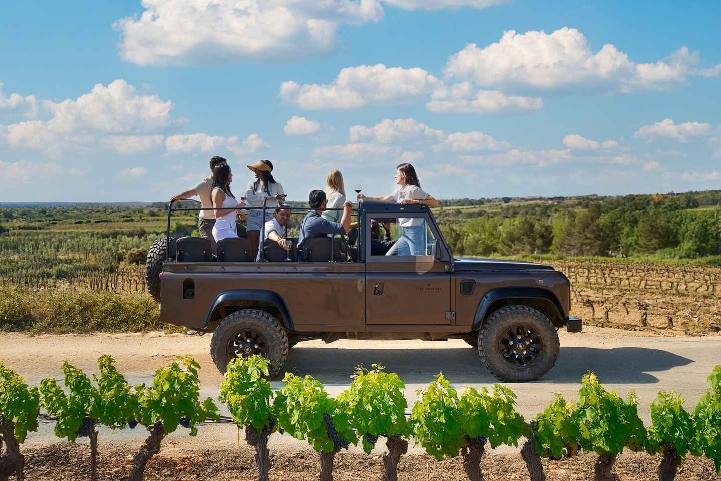 From Barcelona: Peneds Vineyards Tour by 4WD w/Wine & Cava - Premium Small Group Tour