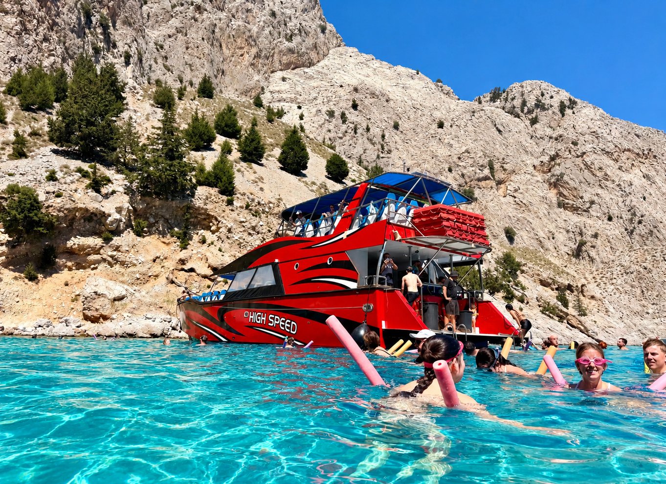 Rhodos: Hurtigbåd til Symi-øen og Saint George's Bay