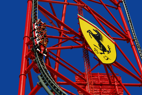 Salou: PortAventura e Ferrari Land: ingresso de 1, 2 ou 3 diasIngresso de 3 Dias PortAventura e Ferrari Land