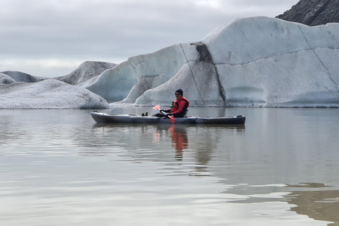 Parco nazionale del Vatnajökull: tour in kayak sul ghiacciaioParco Nazionale Vatnajökull: tour in kayak sul ghiacciaio