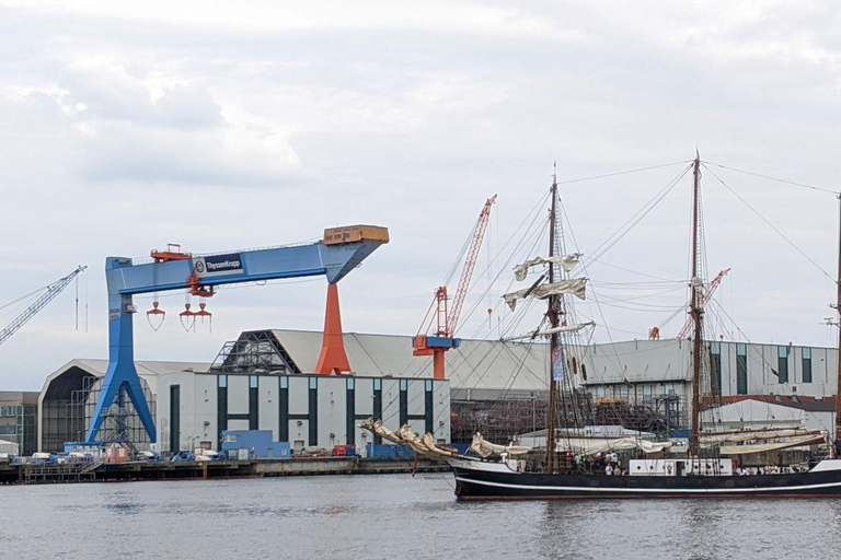 Kiel: Oude stad en haven wandeling met gids