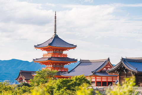 Visite d&#039;une jounée de Kyoto et Nara : les hauts lieux du patrimoine de l&#039;UNESCOAu départ d&#039;Osaka 8h40