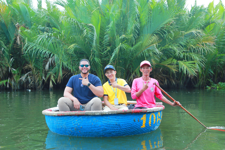 岘港/会安：椰林游船（可选按摩）岘港：篮子船导览游 + 会安市区漫步 + 按摩