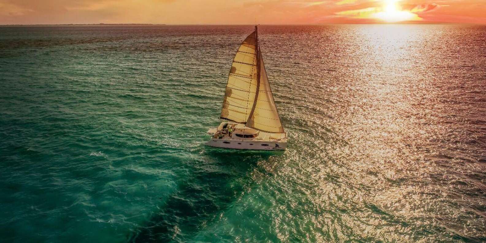 그랜드 베이: 카타마란에서의 BBQ 디너 & 쇼트 선셋 투어 | GetYourGuide