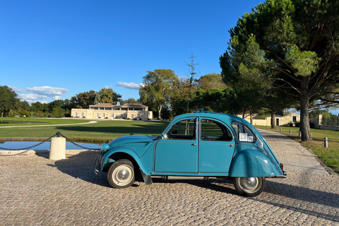 Margaux &amp; Médoc private Ganztagestour mit einem Oldtimer