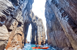 Hongkong: Geopark Ninepin – Kajak-Abenteuer-Tour für Gruppen