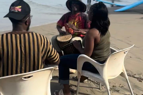 Dakar: Djembe Drum Class with Ocean Views