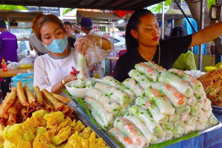 Phnom Penh y Mercado Local con degustación de comida callejera Tour