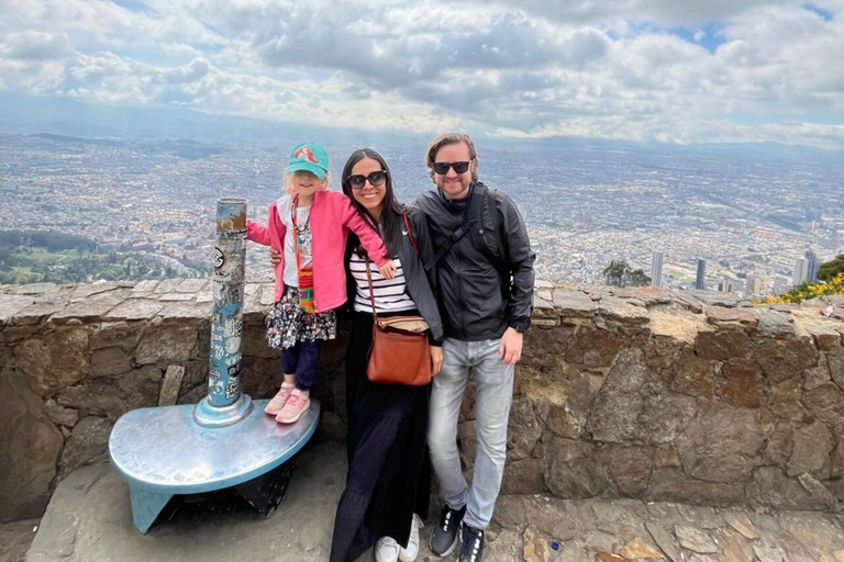From Bogotá: Cerro Monserrate or Guadalupe and All-Inclusive Coffee Sightseeing Tour