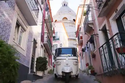 Historisk tur i Lissabon - 1 time - privat Tuk Tuk-tur