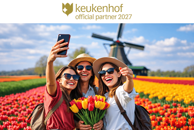 Ámsterdam: tour de 1 día a Keukenhof y Zaanse Schans + vuelta flexible