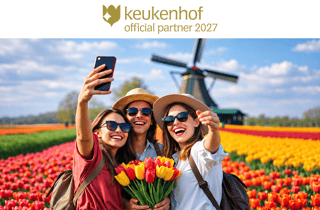 Amsterdam: Keukenhof & Zaanse Schans Tagestour + Flexible Rückfahrt