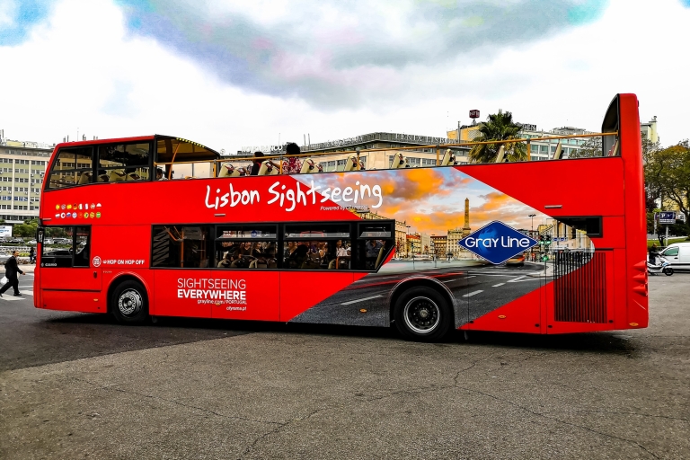 Lisbon: Hop-On Hop-Off Bus Tour Combo 2 Lines: Belém and Castle (48 Hours)