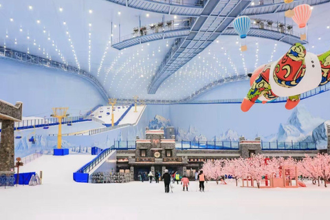 Sichuan: Chengdu Snow Paradise Entry Ticket 4‑Hour Intermediate & Advanced Slope Ski Ticket