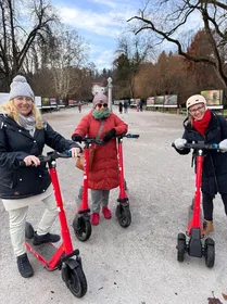Ljubljana: E-Scooter Tour mit ortskundigem Guide