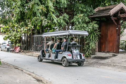 Luang Prabang First Day: EV City Tour & Sunset Cruise