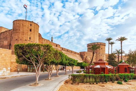 Hurghada: Cairo Pyramids, GEM & Citadel Tour by Flight Hurghada: Cairo Day Trip by Plane with Lunch & Guide