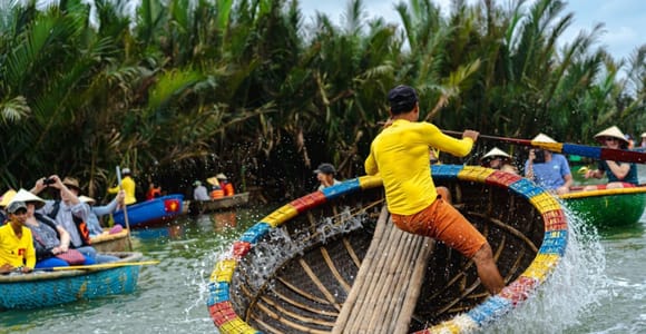 From Da Nang: Bay Mau Coconut Forest Day Trip with Lunch