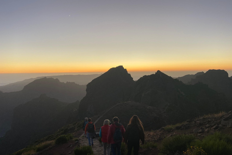 Trasferimento da Pico do Areeiro a Achada do TeixeiraPick up a Pico do Areeiro per tornare a Achada do Teixeira