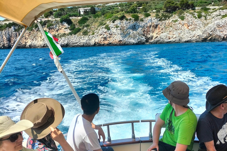 Boat trip to Santa Cesarea Terme from Castro
